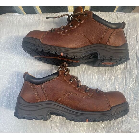 Timberland Women’s PRO Oxford Brown Safety Toe 9 US - Picture 7 of 10